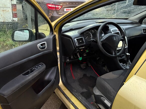 2004 Peugeot 307 I, жёлтый, 155000 рублей - вид 6
