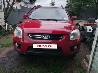 2009 Kia Sportage II Рестайлинг, красный, 779000 рублей, вид 1