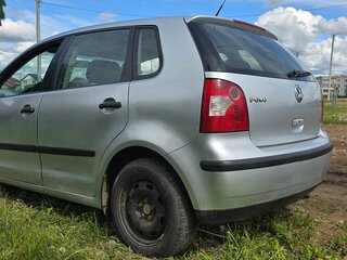 2002 Volkswagen Polo IV, серебристый, 200000 рублей, вид 4