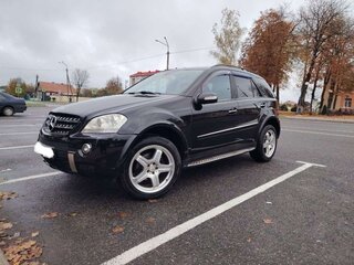 2008 Mercedes-Benz M-Класс 320 II (W164), чёрный, 1391549 рублей, вид 1