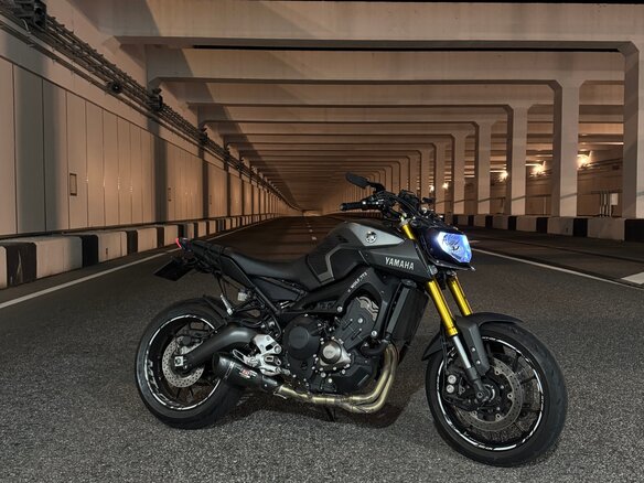 2014 Yamaha MT-09 (FZ-09), серый, 700000 рублей