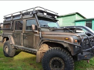 2007 Land Rover Defender 90 I Рестайлинг, зелёный, 2000000 рублей, вид 4