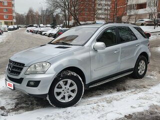 2008 Mercedes-Benz M-Класс 350 II (W164) Рестайлинг, серебристый, 950000 рублей, вид 1