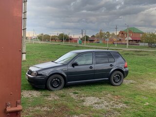 2001 Volkswagen Golf IV, чёрный, 350000 рублей, вид 4