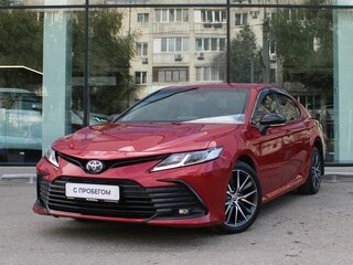 2021 Toyota Camry VIII (XV70) Рестайлинг, красный, 2699000 рублей, вид 1