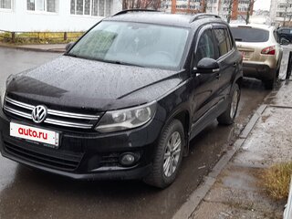 2011 Volkswagen Tiguan I Рестайлинг, чёрный, 1150000 рублей, вид 3