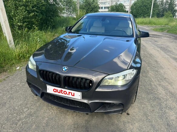 2011 BMW 5 серии 530d xDrive VI (F10/F11/F07), коричневый, 2100000 рублей - вид 3
