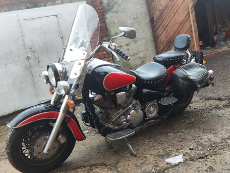 2000 Yamaha XV 1600 Road Star, чёрный, 550000 рублей, вид 2