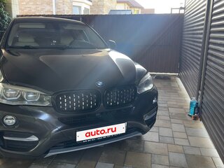 2016 BMW X6 30d II (F16), серый, 3500000 рублей, вид 2
