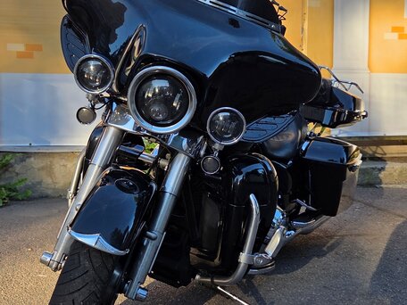 2011 Harley-Davidson Street Glide, чёрный, 1150000 рублей, вид 2