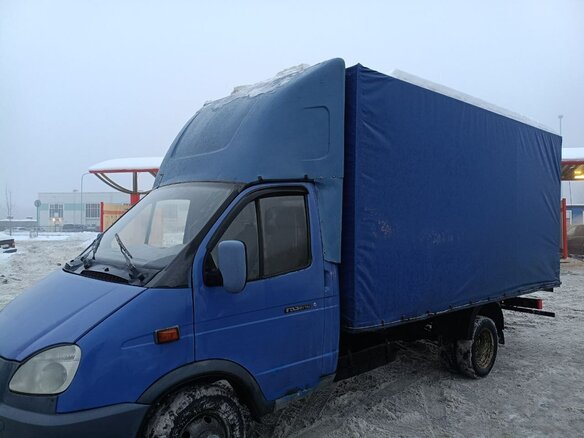 2008 ГАЗ ГАЗель (3302), синий, 899000 рублей - вид 4