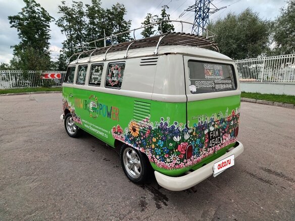 1965 Volkswagen Type 2 T1, зелёный - вид 7