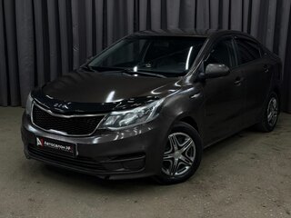 2016 Kia Rio III Рестайлинг, коричневый, 499999 рублей, вид 1