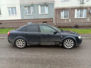 2002 Audi A4 II (B6), чёрный, 360000 рублей, вид 2
