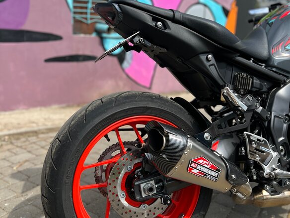 2021 Yamaha MT-09 (FZ-09), серый, 1050000 рублей - вид 7