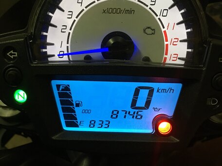 2015 Kawasaki ER-6N, зелёный, 650000 рублей, вид 5