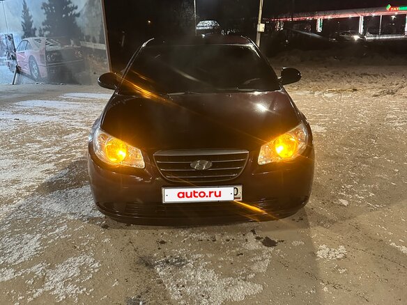 2009 Hyundai Elantra IV (HD), пурпурный