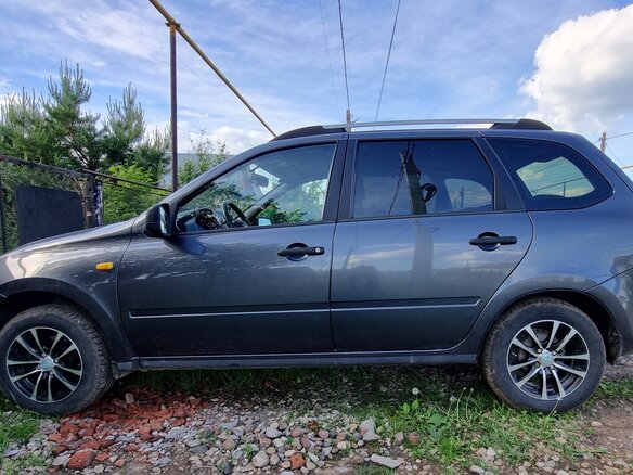 2016 Lada (ВАЗ) Kalina II, серебристый - вид 6