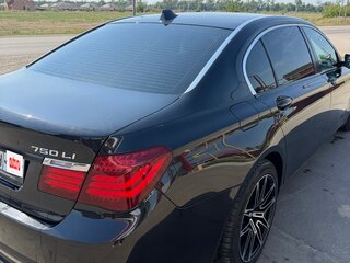 2015 BMW 7 серии Long 750Li xDrive V (F01/F02/F04) Рестайлинг, чёрный, 1400000 рублей, вид 5