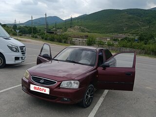 2007 Hyundai Accent ТагАЗ II, красный, 300000 рублей, вид 1
