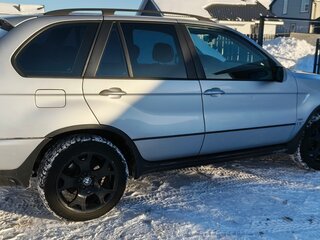 2005 BMW X5 3.0i I (E53) Рестайлинг, серебристый, 1000000 рублей, вид 4