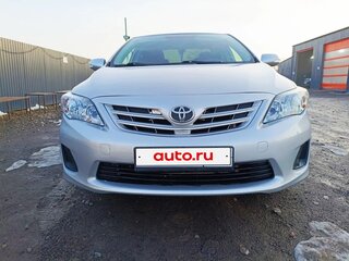 2011 Toyota Corolla X (E140, E150) Рестайлинг, серебристый, 1380555 рублей, вид 1