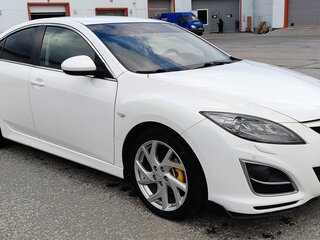 2010 Mazda 6 II (GH) Рестайлинг, белый, 1050000 рублей, вид 3
