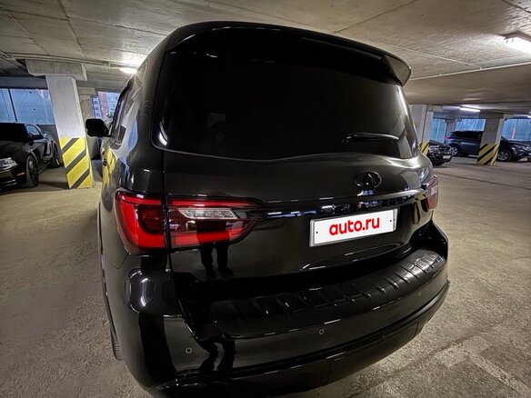 2019 Infiniti QX80 I Рестайлинг 2, чёрный, 7900000 рублей - вид 8