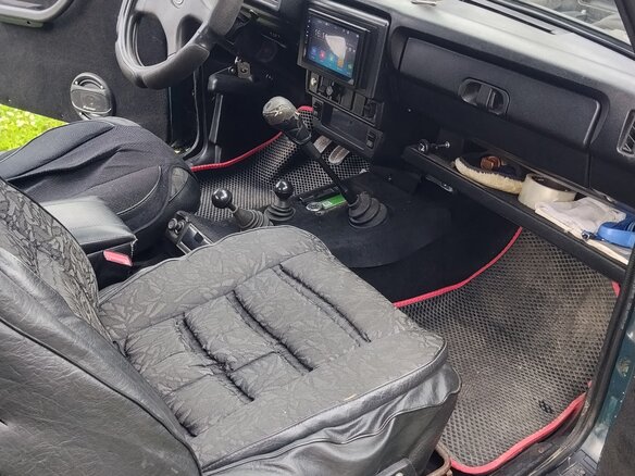 2003 Lada (ВАЗ) 2121 (4x4) I Рестайлинг, синий, 450000 рублей - вид 8
