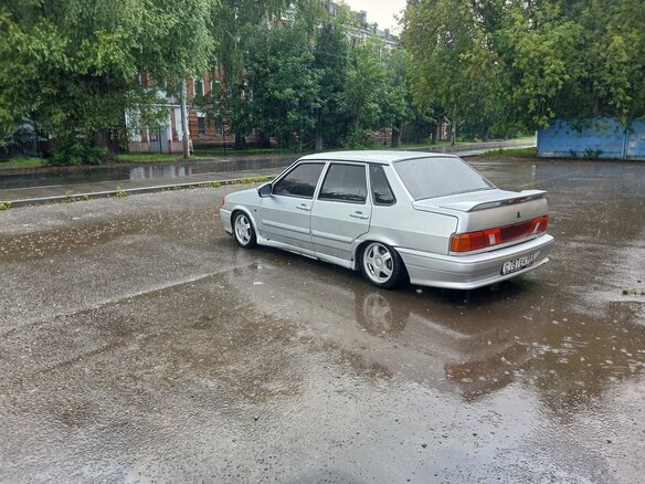 2004 Lada (ВАЗ) 2115, белый - вид 3
