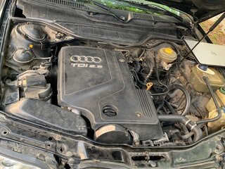 1995 Audi A6 I (C4), чёрный, 385000 рублей, вид 4