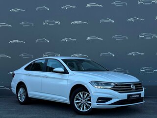 2019 Volkswagen Jetta VII, белый, 1580500 рублей, вид 3