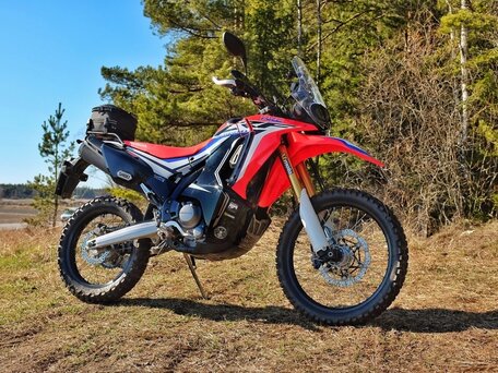 2019 Honda CRF 250L Rally, красный, 835000 рублей, вид 1