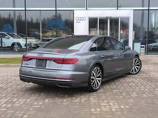 2021 Audi A8 Long 60 TFSI IV (D5), серый, 5800000 рублей, вид 3