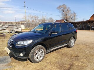 2011 Hyundai Santa Fe II Рестайлинг, чёрный, 1240000 рублей, вид 1