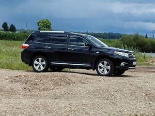 2012 Toyota Highlander II (XU40) Рестайлинг, чёрный, 2000000 рублей, вид 1