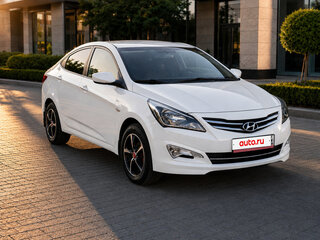 2016 Hyundai Solaris I Рестайлинг, белый, 965000 рублей, вид 2