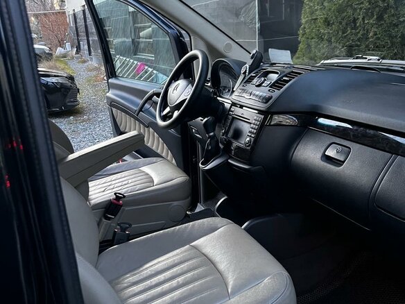 2011 Mercedes-Benz Viano L1 I (W639) Рестайлинг, чёрный, 2300000 рублей - вид 6