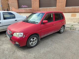 2001 Mazda Demio I (DW), красный, 350000 рублей, вид 2