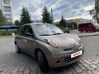 2008 Nissan Micra III (K12), коричневый, 505000 рублей, вид 4