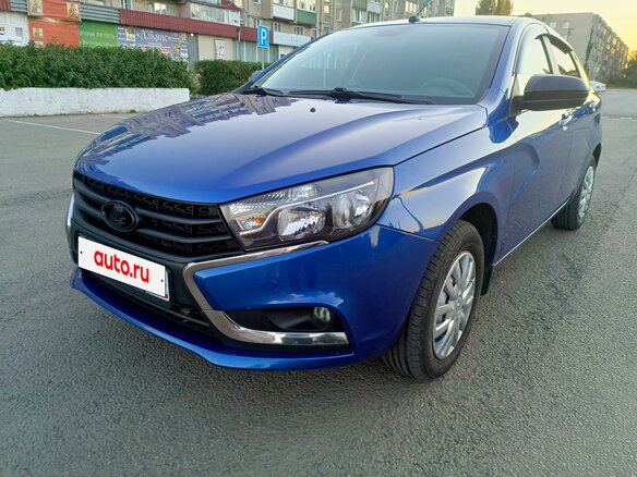 2021 Lada (ВАЗ) Vesta I, синий, 1129999 рублей - вид 5
