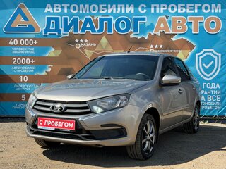 2020 Lada (ВАЗ) Granta I Рестайлинг, серый, 440000 рублей, вид 1