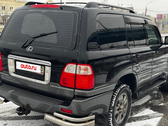 2005 Lexus LX 470 II Рестайлинг, чёрный, 1820000 рублей - вид 9