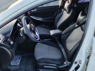 2014 Hyundai Solaris I, белый, 900000 рублей, вид 3