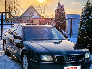 1999 Audi A8 I (D2) Рестайлинг, чёрный, 590000 рублей, вид 2