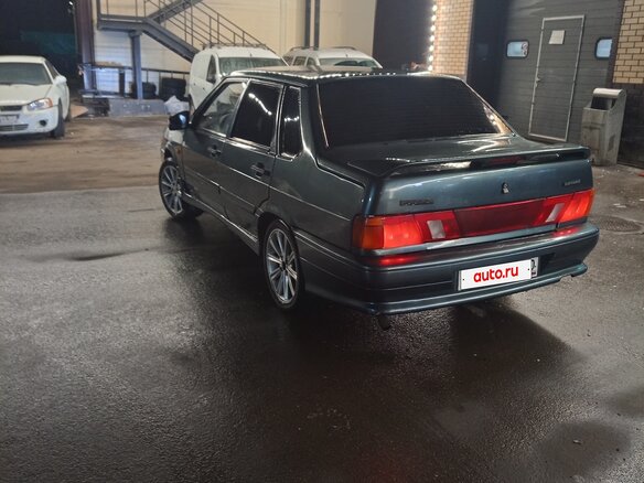 2010 Lada (ВАЗ) 2115, зелёный, 175000 рублей - вид 6