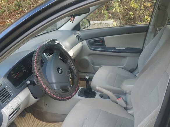 2006 Kia Cerato I, чёрный, 280000 рублей - вид 2