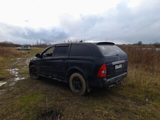 2008 SsangYong Actyon Sports I, чёрный, 500000 рублей, вид 2