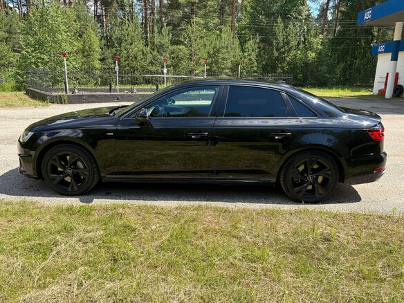 2019 Audi A4 V (B9), чёрный - вид 6