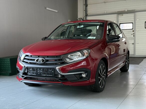 2025 Lada (ВАЗ) Granta Sport I Рестайлинг, красный, 1657000 рублей - вид 21